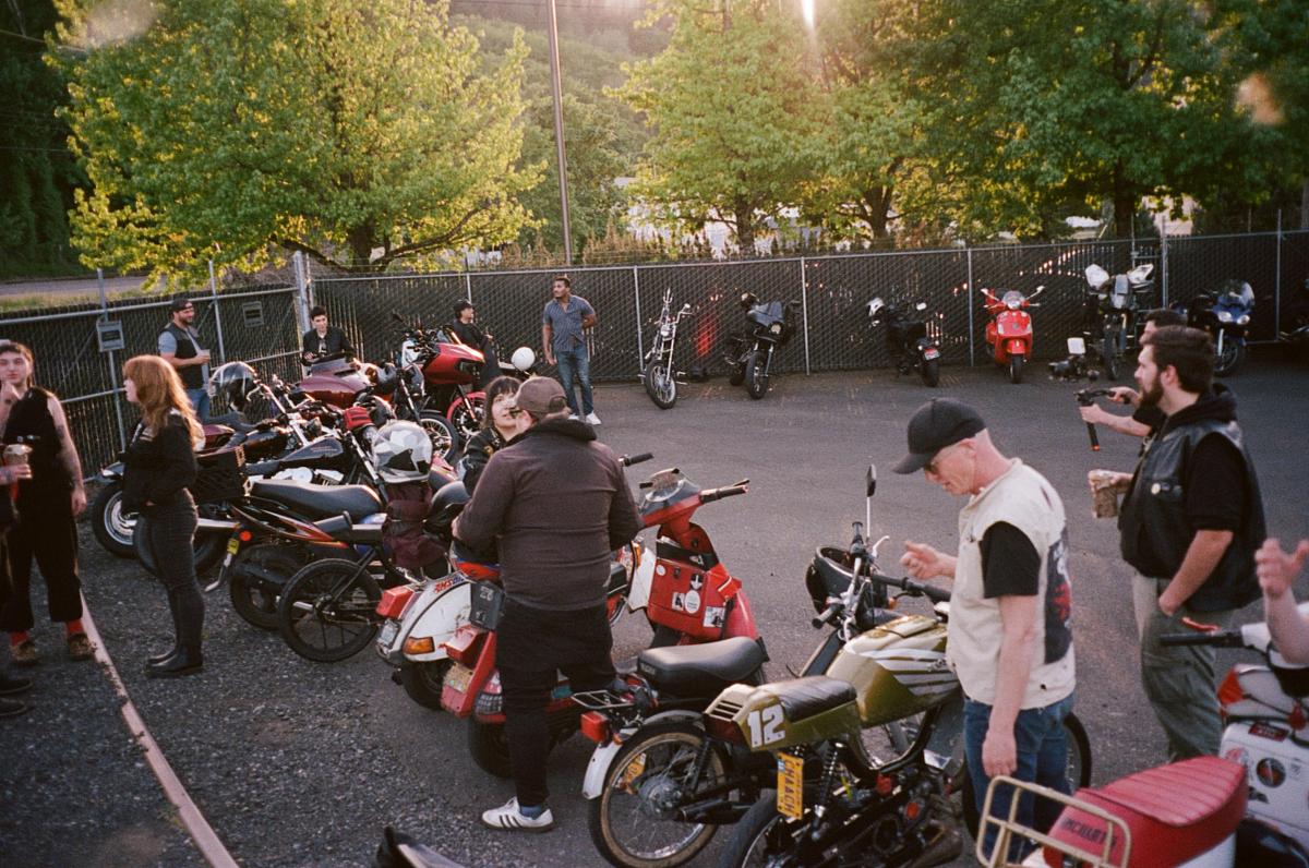 pulse, news, one show, put'rthr, honcho, party, events, 2026, portland, oregon, bike, people, biker, vehicle, street, north america, cyclist, road, seated, city, many, group, group together, motor vehicle, police, festival