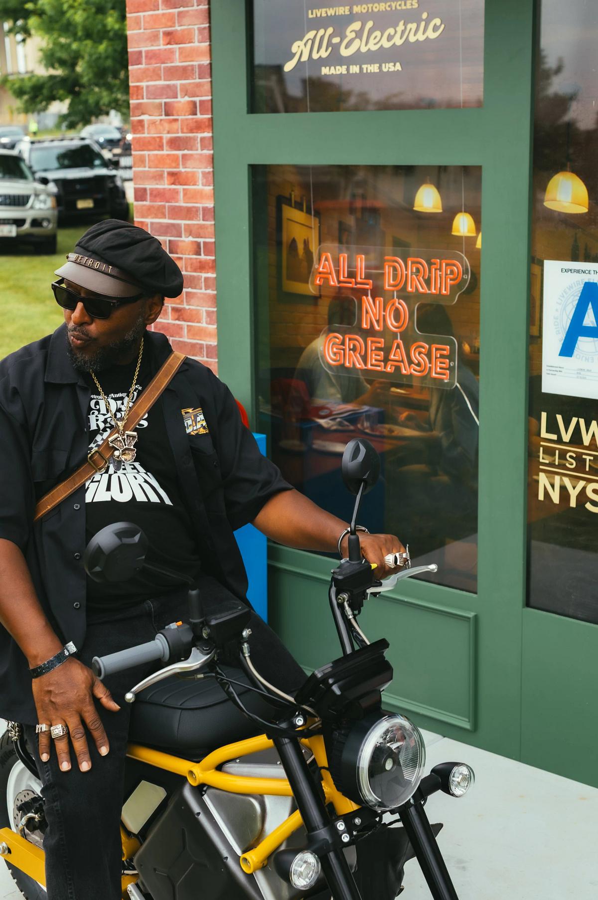 people, man, street, bike